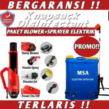 ALAT PENYEMPROT DISINFEKTAN SPRAYER ELEKTRIK+BLOWER BOOSTER JAPAN