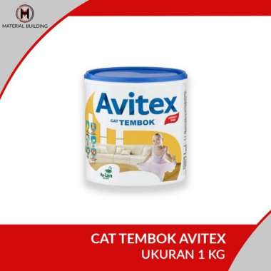 AVITEX EMULSION 1 KG / AVITEX CAT TEMBOK 1 KG / KALENG - TOKOSEPULUH10 750-SunnyYellow