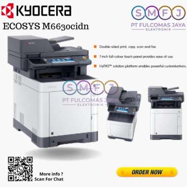 Mesin Fotocopy Warna Kyocera ECOSYS M6630cidn M 6630 - GARANSI