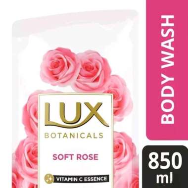 Promo Harga LUX Botanicals Body Wash Soft Rose 900 ml - Blibli