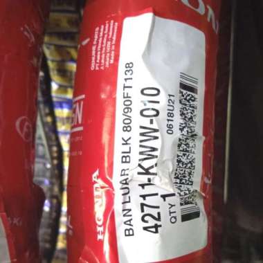Ban Luar Federal/AHM 80/90-17 KWW Non Tubeless