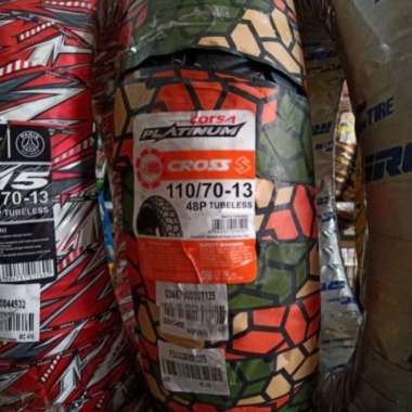 Ban Luar Depan Motor NMAX Corsa Platinum 110/70-13 Cross S Tubeless