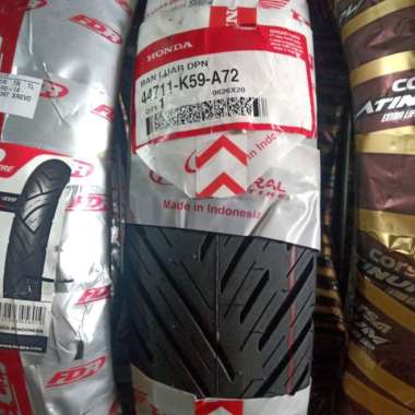Ban Matic Federal Ukuran 90/80-14 K59 A72, Ban Tubeless