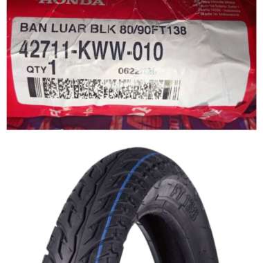 Ban Luar Motor 17 Federal / AHM/Honda, 80/90-17 KWW Non Tubeless