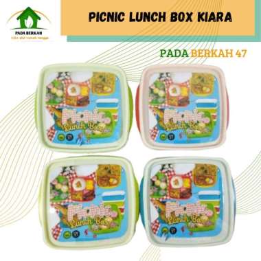 Tempat Makan KIARA Kotak Makan Misting Bekal Lunch Box Picnic Kiara