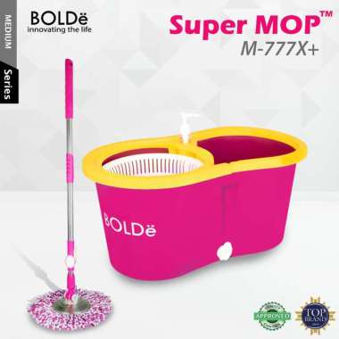 BOLDe Pel Lantai / Super Mop M-777X+ Magenta