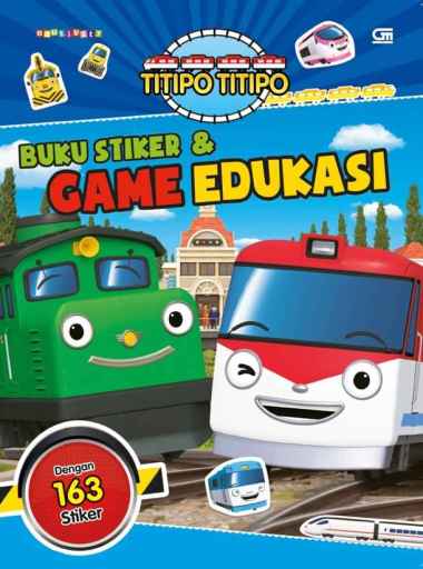 Titipo: Buku Stiker & Game Edukasi