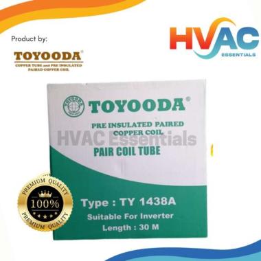 PIPA AC TOYOODA AS1571 1/4 - 5/8 (UNTUK 2 PK - 2,5 PK) PER METER