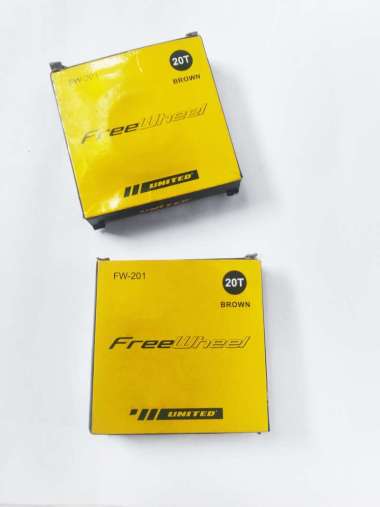 Freewheel Belakang 20T UNITED Gear Belakang untuk BMX dan Sepeda MTB