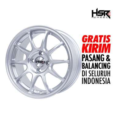 Velg Mobil ZERO HSR R15X7 H4X100 ET42 SILVER
