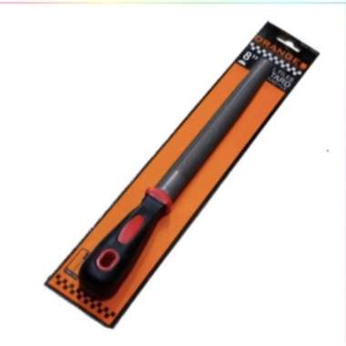 Orange Kikir Besi Setengah Bulat 8" Inch 200 mm