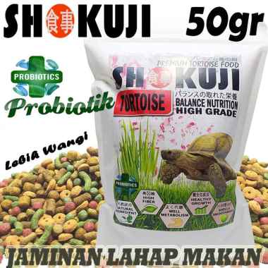 500GR SHOKUJI PAKAN KURAKURA DARAT PELLETS SMALL BABY BITES TORTOISE FOOD SULCATA PARDALIS YNIPHORA