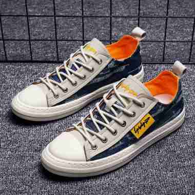 MIVASO Pennay Shoes - Sepatu Sneakers Pria Import Golone Casual Shoes 40 Hitam