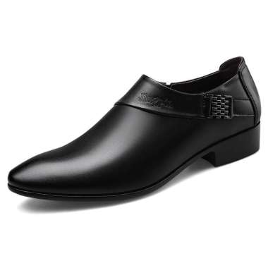 Mivaso Sepatu Pantofel Pria Pantofel Tanpa Tali Hitam Pria Sepatu Fantofel Kerja Kantor Dewasa Laki 
