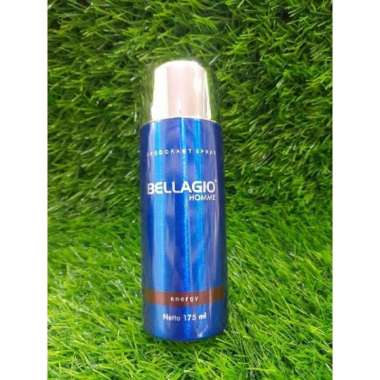 Bellagio Deodorant Spray 80ml & 175ml Energy 175ml