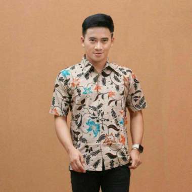 BAJU BATIK PRIA REGULER MODERN LENGAN PENDEK OB 514 SIZE M L XL XXL XXXL BATIK PRIA KANTOR Amarilis 