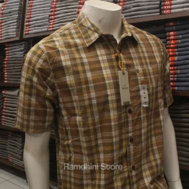 MGEE Kemeja Pria ALTO C126 1023 BROWN L
