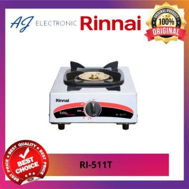KOMPOR GAS RINNAI RI-511T / RI511T , KOMPOR GAS 1 TUNGKU Multicolor