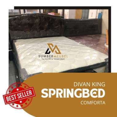 DIVAN KING CLEOPATRA + SPRINGBED COMFORTA 160x200