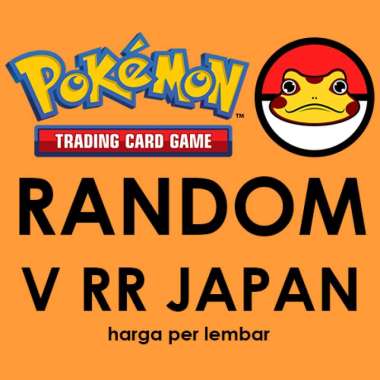 Kartu Pokemon Japan V RR Guarantee Random Bulk TCG Card Japanese