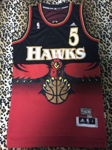 Atlanta Hawks Joshua Smith Hardwood Classic Jersey XL Red