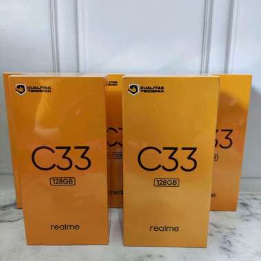 Realme C33 4/128 Garansi Resmi Segel No Repack 4/128 LAUT MALAM
