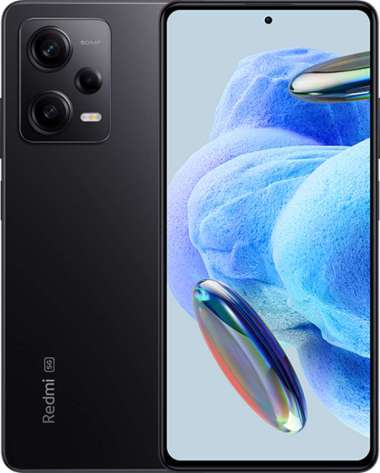 Xiaomi Redmi Note 12 Pro 5G 8gb/256gb OLED 6.67 inc New Original Garansi Resmi NO REPACK black