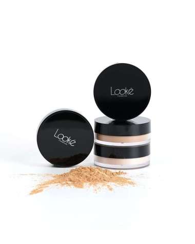 Bedak Tabur Glow / Bedak Glowing Tahan Lama / Bedak Glowing Pemutih / Looke Loose Powder Freya Origi