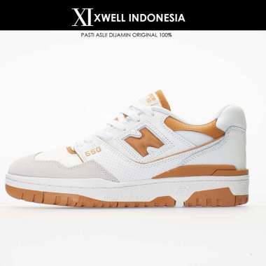 SEPATU PRIA NEW BALANCE 550 WHITE ORIGINAL BB550LSC 44.5