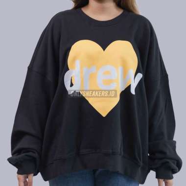 DREW HOUSE INFINITE LOVE BOXY BLACK CREWNECK (100% AUTHENTIC) M