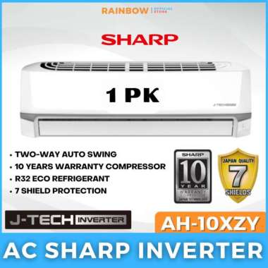 Ac Sharp 1 Pk Jtech Inverter AH-X10ZY - Refrigrant R32