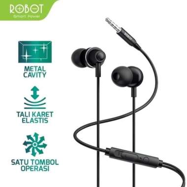 ROBOT Earphone Earset Heeadset RE-240S 1,2 Meter