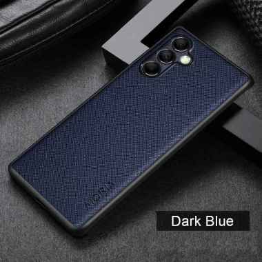 CASING SAMSUNG S23 FE CASE SAMSUNG S23 FE CASE CANVAS CROSS PATTERN S23 FE Biru