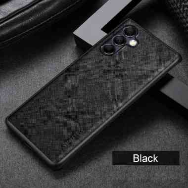 CASING SAMSUNG S23 FE CASE SAMSUNG S23 FE CASE CANVAS CROSS PATTERN S23 FE Hitam