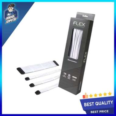 PSU EXTENSION TECWARE FLEX SLEEVED EXTENSION CABLES SET WHITE