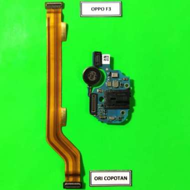 FLEKSIBEL KONRKTOR HEADSET HANDSFREE OPPO F3 ORIGINAL COPOTAN