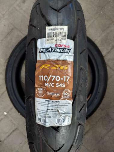 Ban luar motor Corsa Platinum R26 110 70 17 Tubeless CBR Ninja Free Pentil