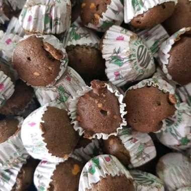 Brownis Kering Mini Rasa Coklat - 250gr / Brownies Bronis Kue Bolu Kering Manis / Cemilan Lebaran / 
