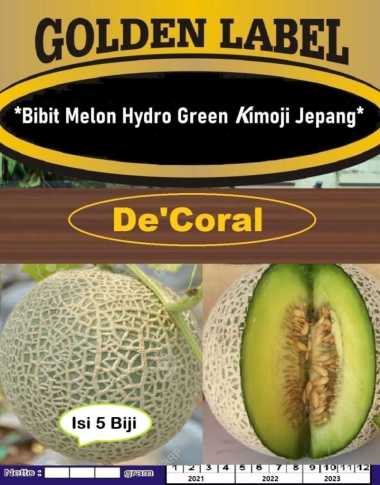 Bibit Melon Hydro Green Kimoji Jepang |Benih Melon Hydro Kimoji Jepang