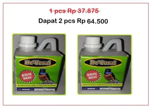 Makanan Burung Kicau Beli 2 Hemat |Makanan Burung Kicau Juara