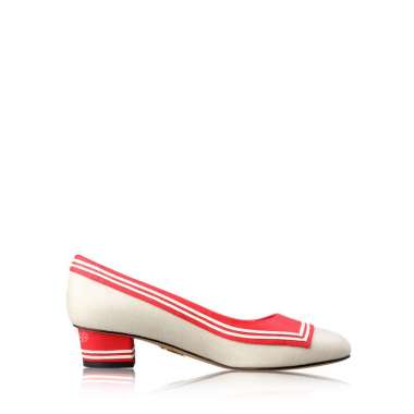 Charlotte Olympia Skipper Coated Canvas Pump