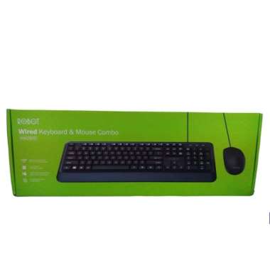 Paket Keyboard + Mouse usb robot KM2600 HQ