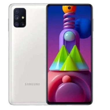 SAMSUNG GALAXY M51 RAM 8/128GB GARANSI RESMI WHITE
