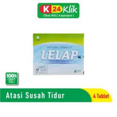 Lelap Tablet 1 Strip (Isi 4 Tablet)