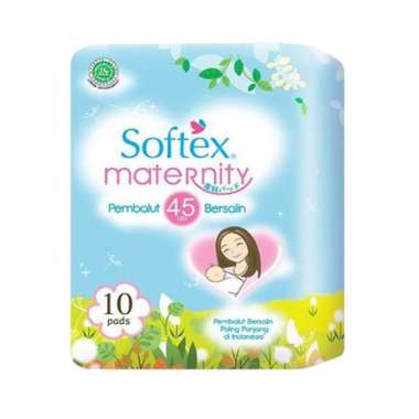 Pembalut nifas ibu bersalin melahirkan Softex Maternity 45cm isi 10