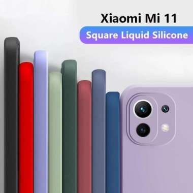 Soft Case Xiaomi Mi 11 Mi 11 Lite MI 11 Ultra Silikon Candy Macaron Hitam - Mi 11 Lite