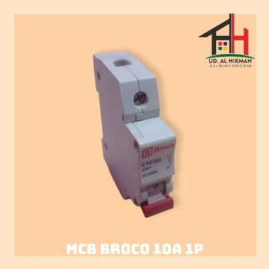 Broco Mcb 10A / MCB 1Phase 10A Broco 17310C