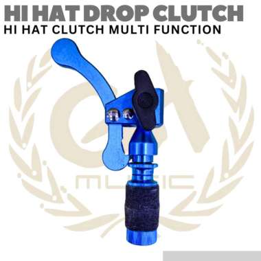 HI HAT CLUTCH Lock Drop Cymbal | Kunci Simbal Drum BLUE