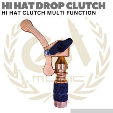 HI HAT CLUTCH Lock Drop Cymbal | Kunci Simbal Drum GOLD