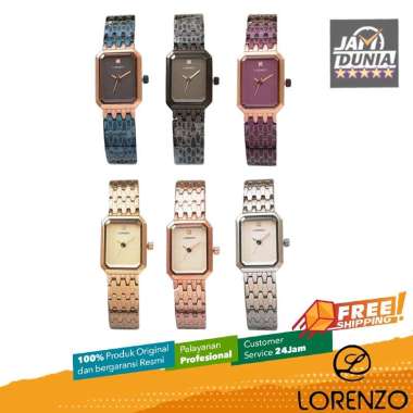 JAM TANGAN LORENZO 1076L JAM LORENZO 1076 L JAM LORENZO ORIGINAL JAM TANGAN ANALOG JAM TANGAN WANITA